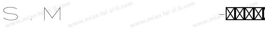 St. Maarten regular字体转换